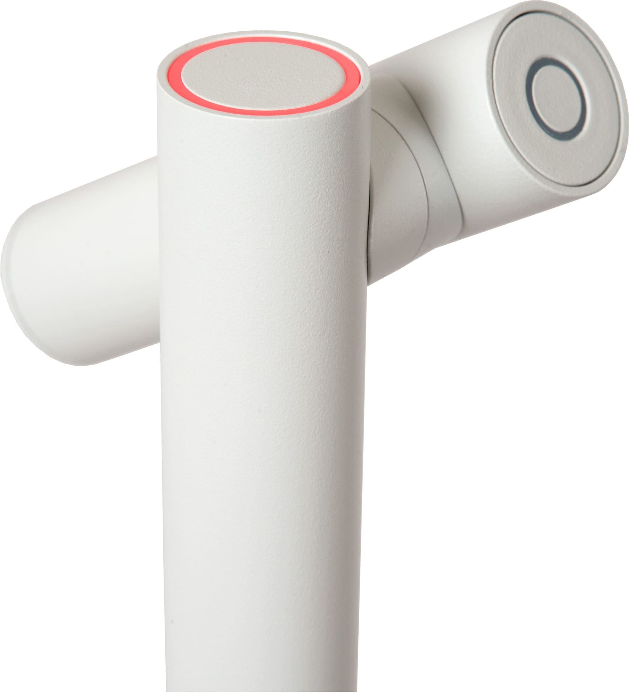 ANTRIM Oplaadbare Leeslamp Binnen/Buiten Accu/Batterij LED Dimb. 2x2,2W 2700K IP54 Met Draadloos Oplaadstation - Wit Lucide Vloerlmp 27703/04/31