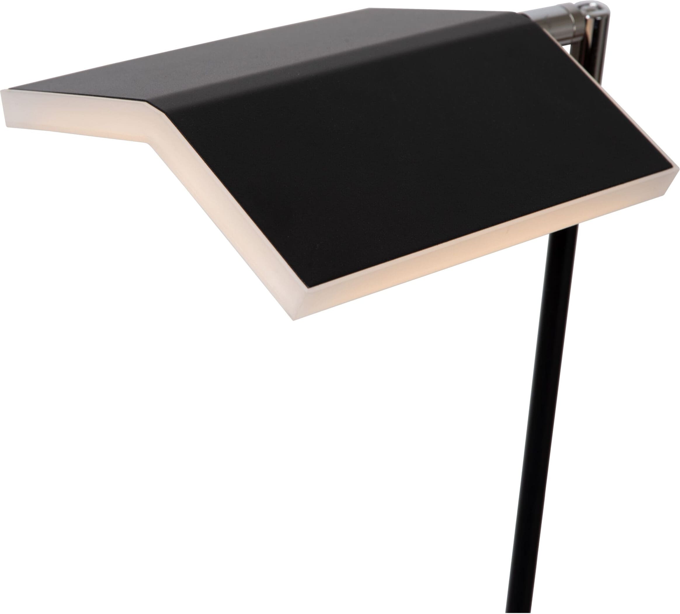 Aaron Leeslamp Led Dimb. 1x12w 2700k/4000k - Zwart Lucide Vloerlmp 19730/10/30