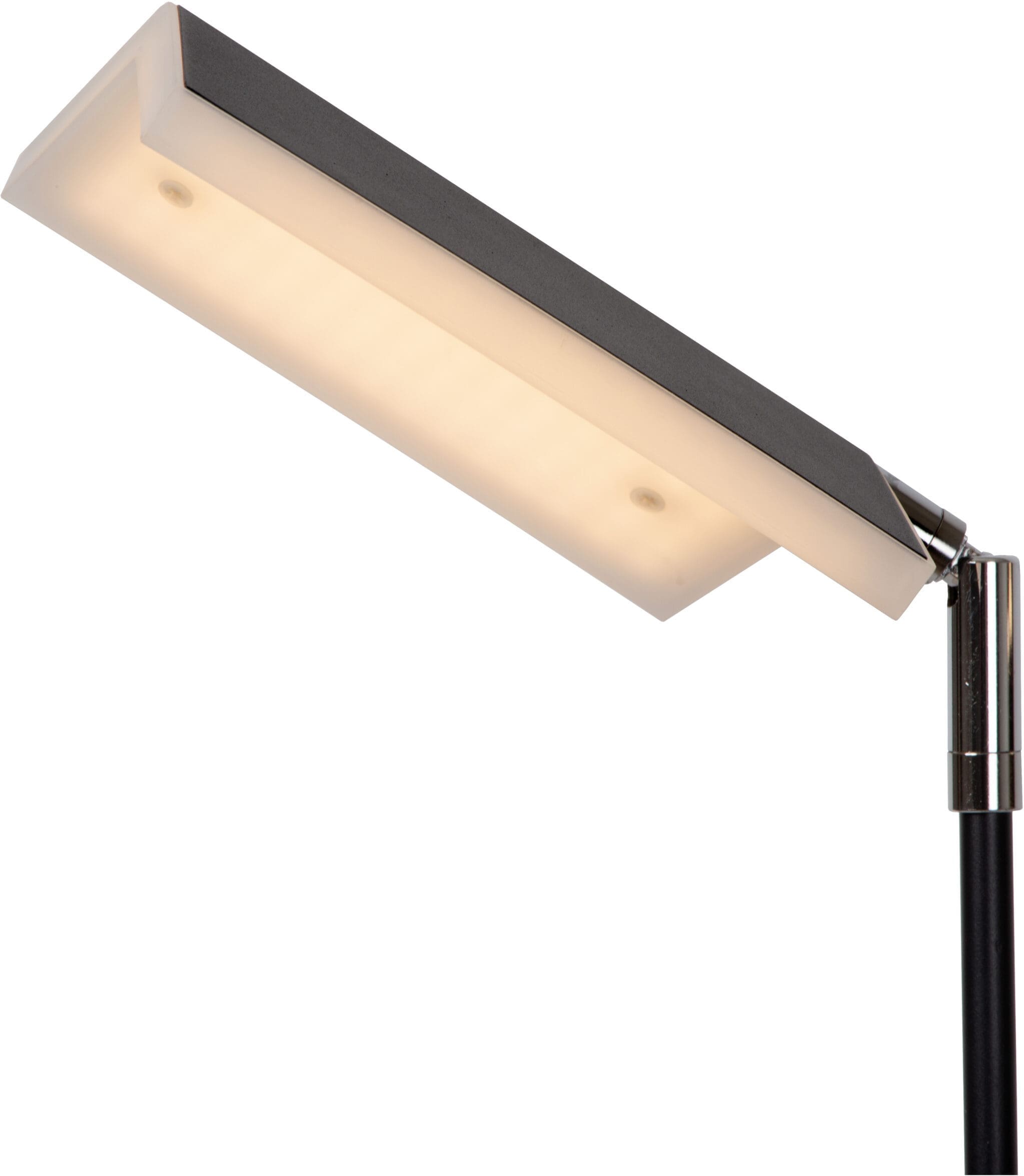 Aaron Leeslamp Led Dimb. 1x12w 2700k/4000k - Zwart Lucide Vloerlmp 19730/10/30