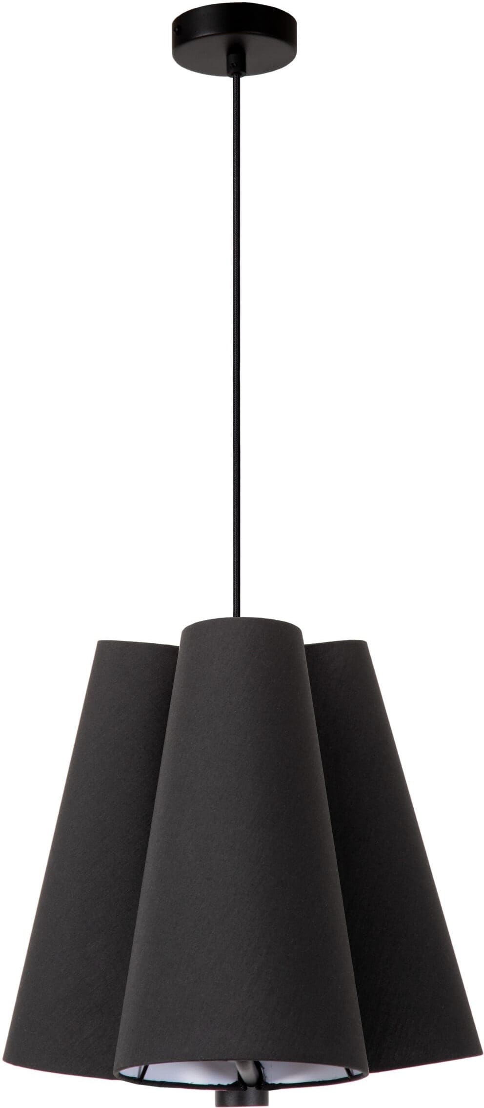 Gregory Hanglamp Ø34,3 cm 3xe27 - Zwart Lucide Hanglamp 30495/03/30
