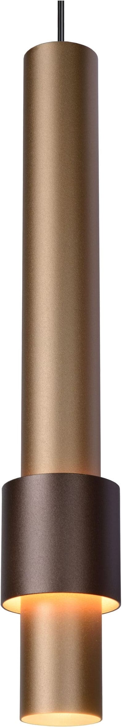 MARGARY Hanglamp LED Dimb. 5x4,2W 2700K - Koffie Lucide Hanglamp 24402/30/96
