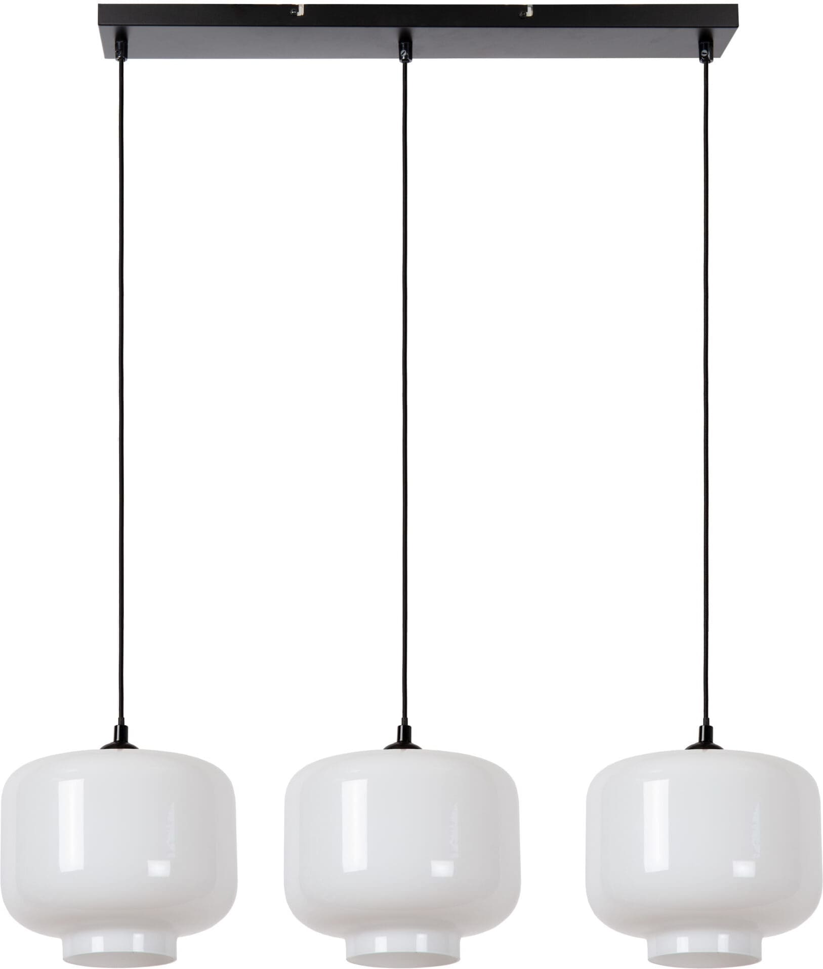 MEDINE Hanglamp 3xE27 - Opaal Lucide Hanglamp 46413/03/61
