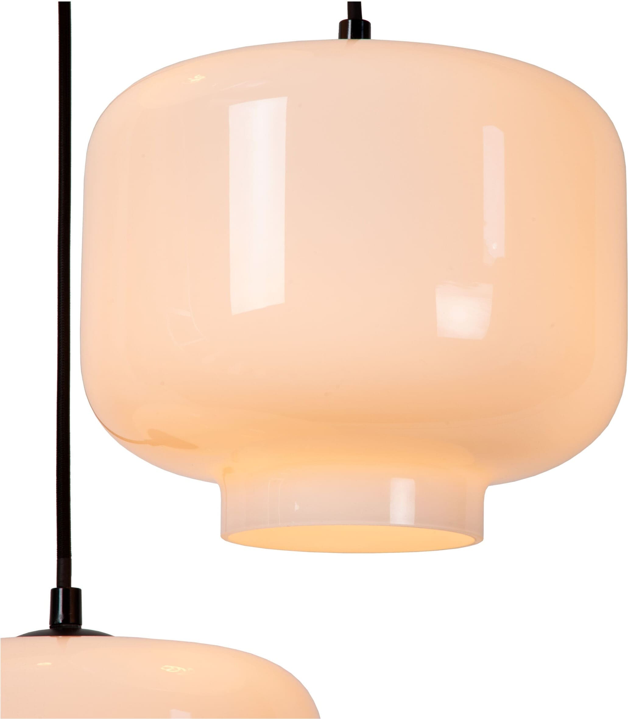 MEDINE Hanglamp 3xE27 - Opaal Lucide Hanglamp 46413/03/61
