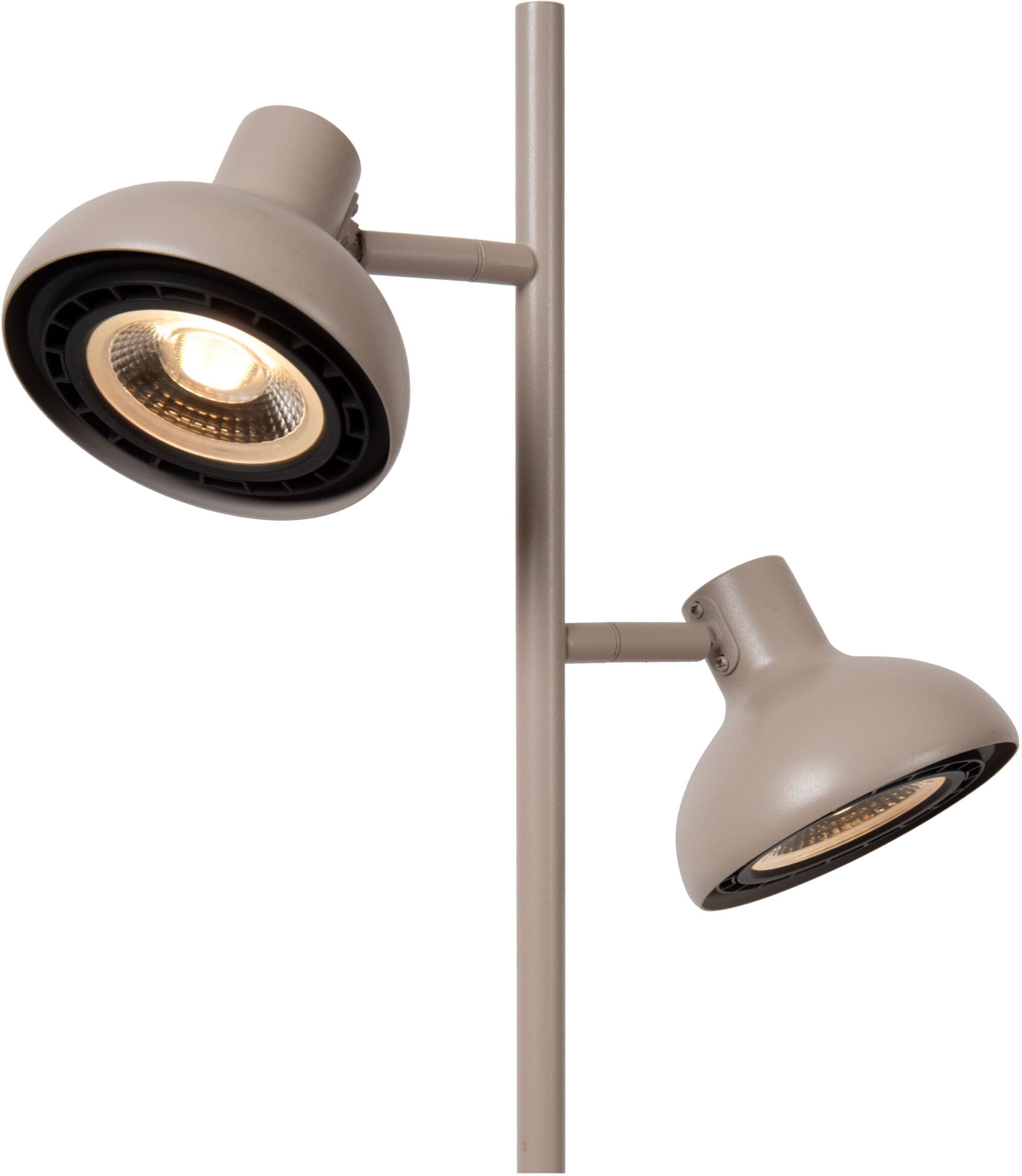SENSAS Vloerlamp 2xGU10 (ES111) - Beige Lucide Vloerlamp 30797/02/38