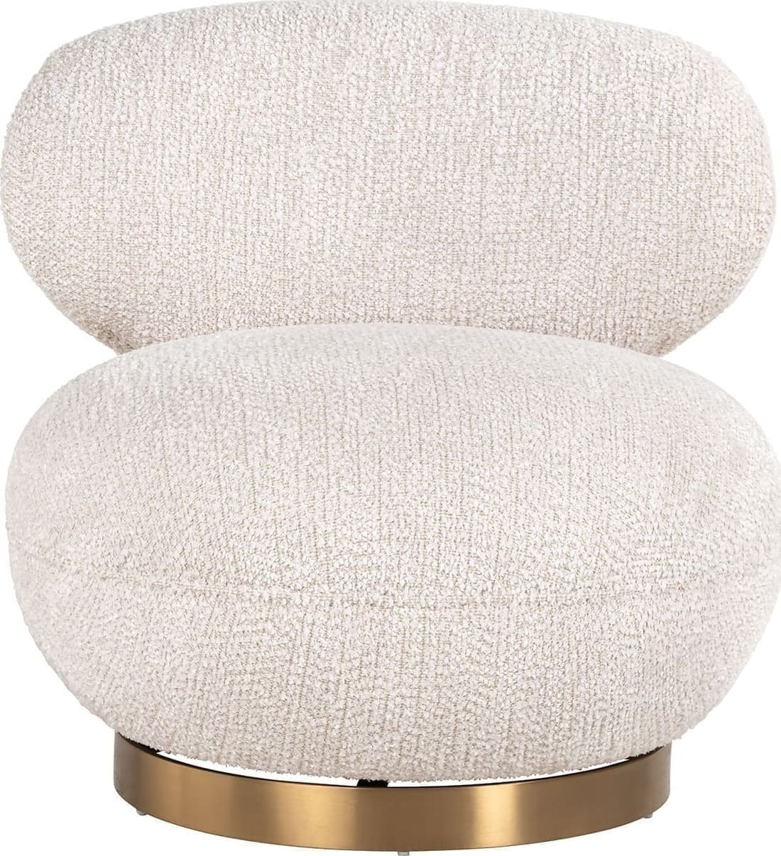Richmond Interiors Draaifauteuil Jace lovely cream Fauteuil