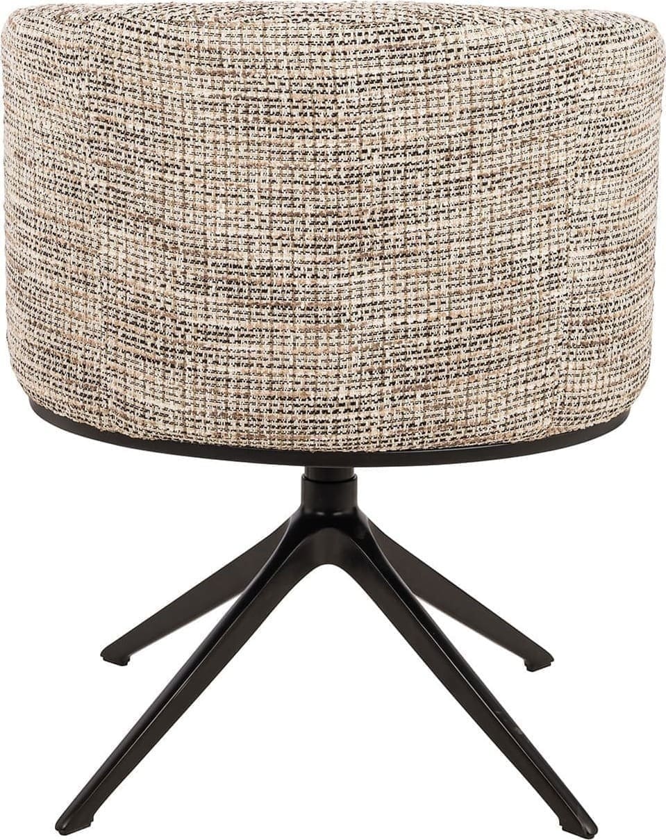 Richmond Interiors Draaistoel Cheyenne trendy nature Eetkamerstoel