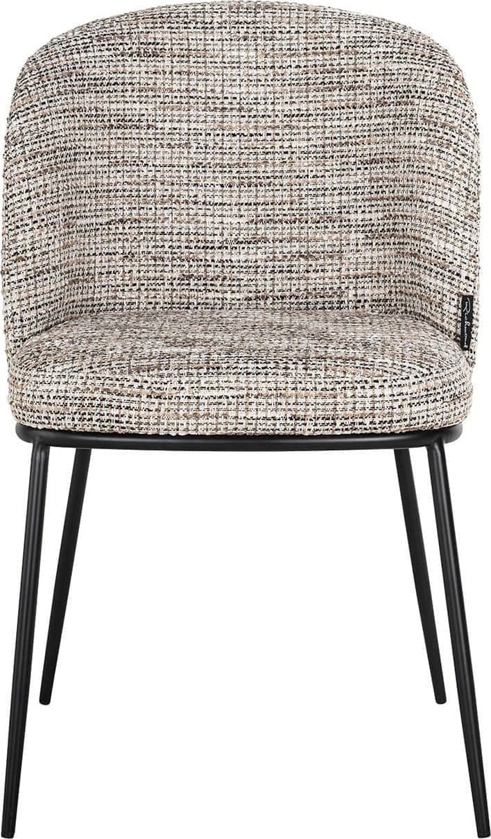 Richmond Interiors Stoel Elvi trendy nature fire retardant Eetkamerstoel