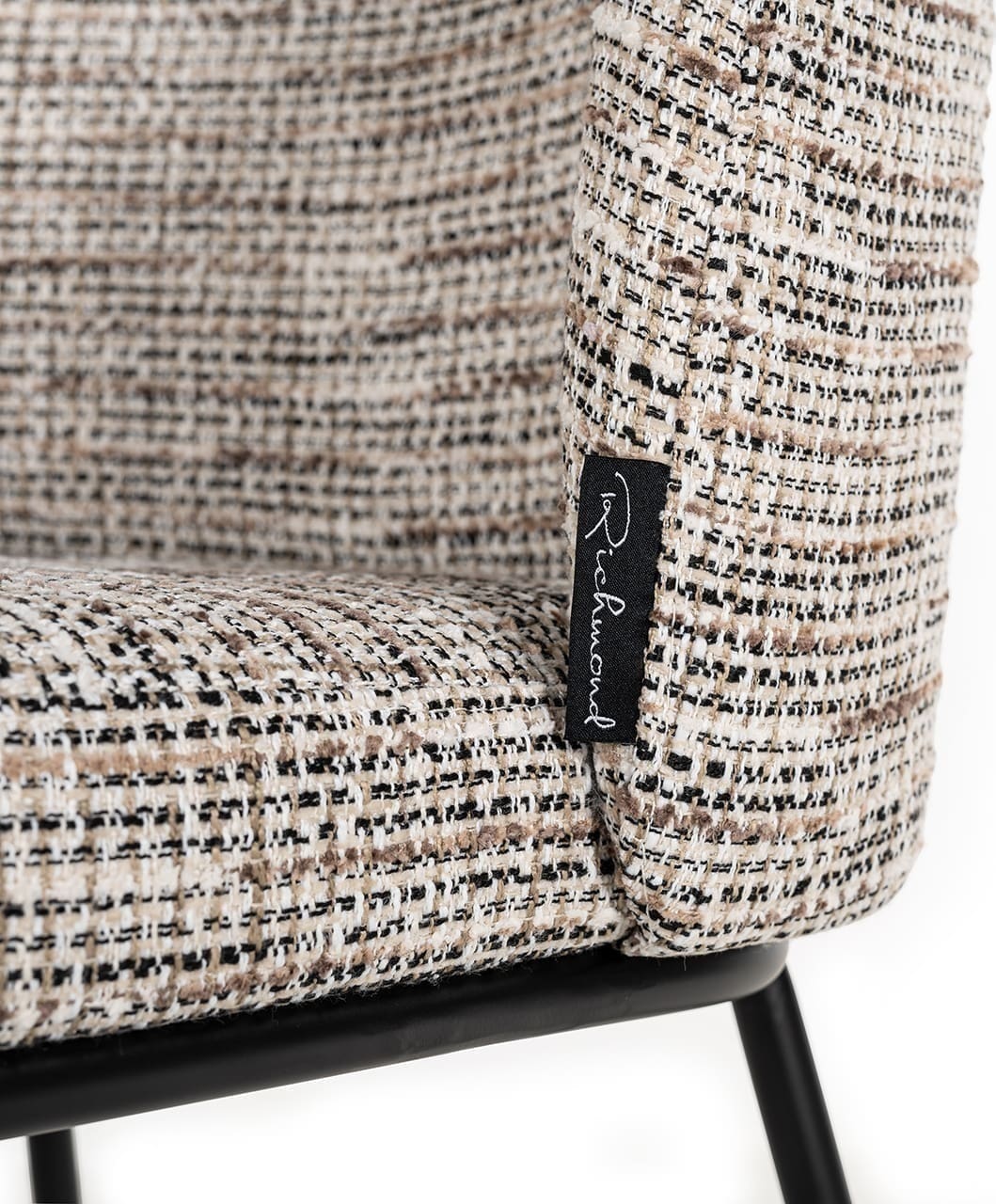 Richmond Interiors Stoel Elvi trendy nature fire retardant Eetkamerstoel