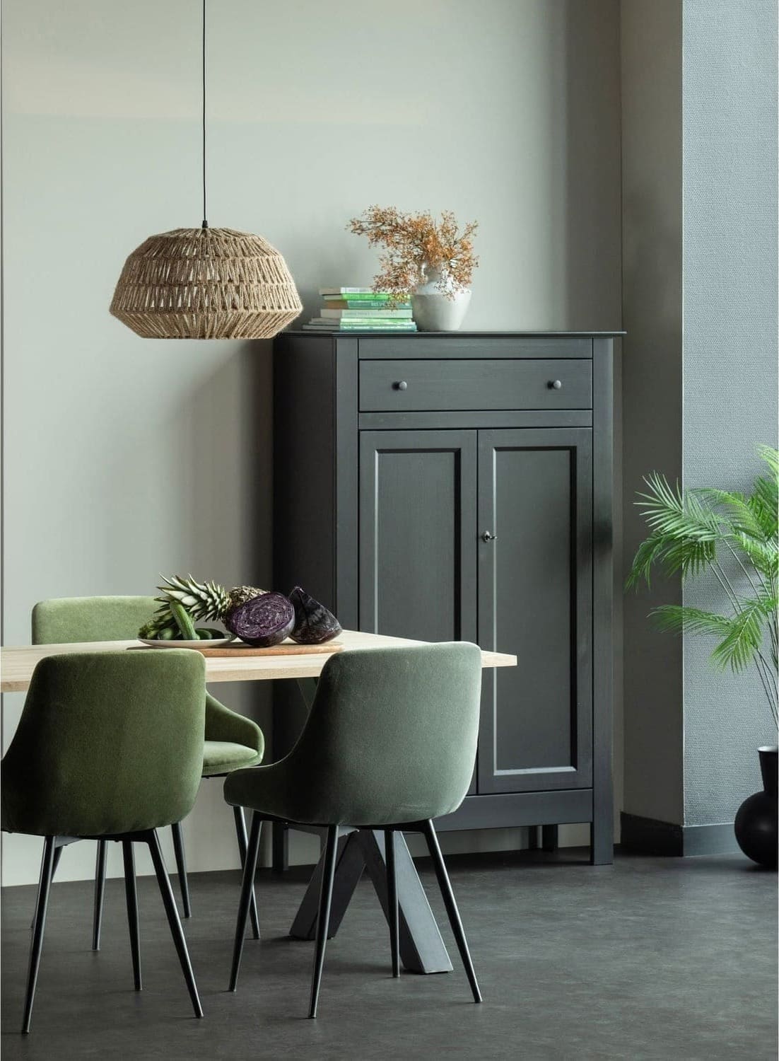 WOOOD Combi-Eettafel: eiken 220x90 & alkmaar poot Untreated Eettafel