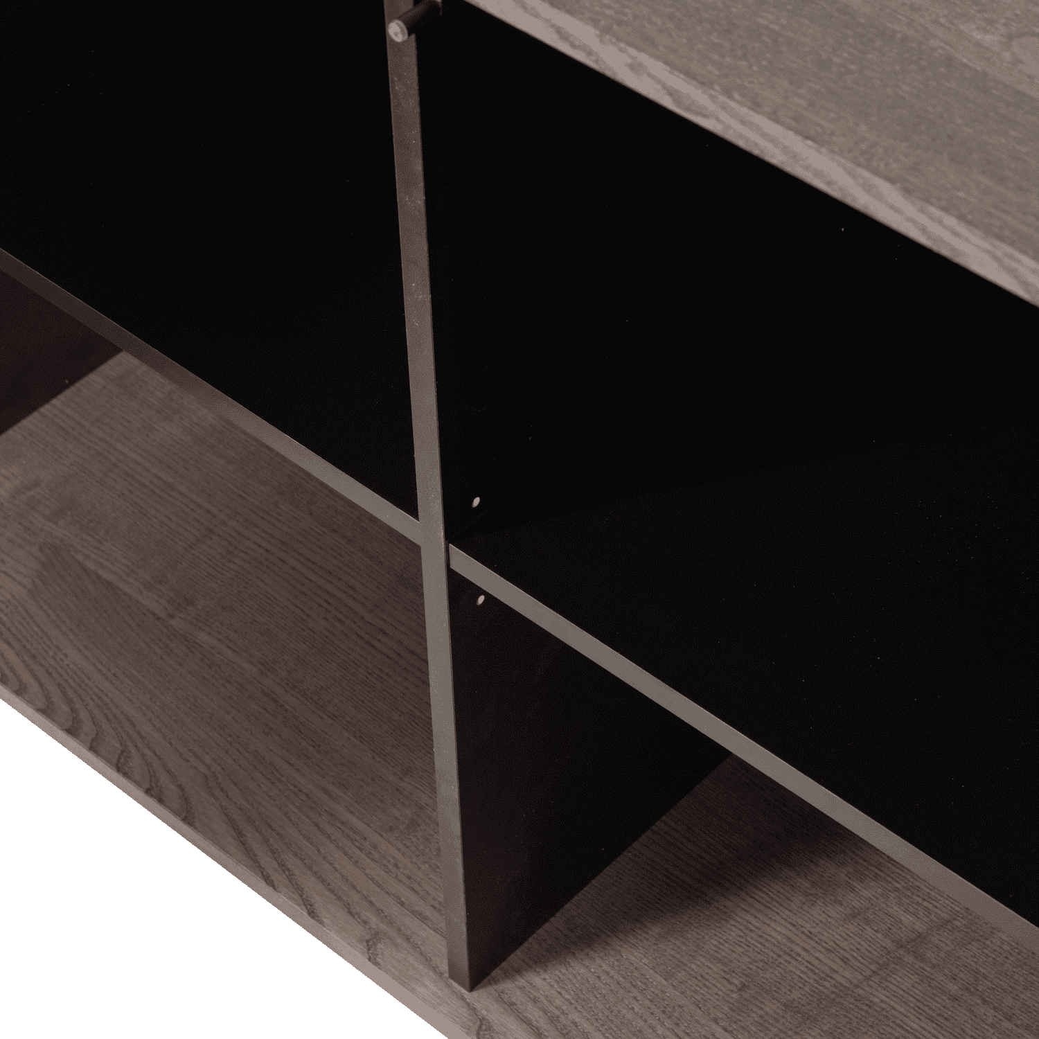 WOOOD New gravure dressoir 200cm essen fineer espresso Bruin Dressoir|Kast