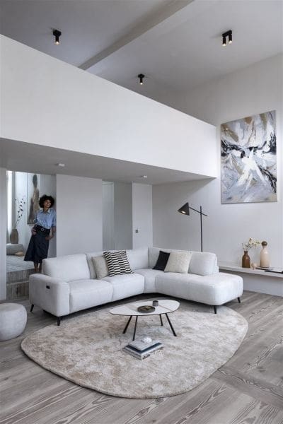 Xooon Carini 3-zitsbank - vast - incl. bonellvering Bank
