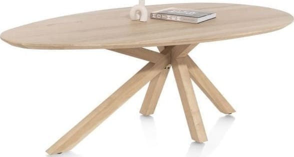 Xooon Cosenza eetkamertafel 210 x 120 cm - natural Naturel Eettafel