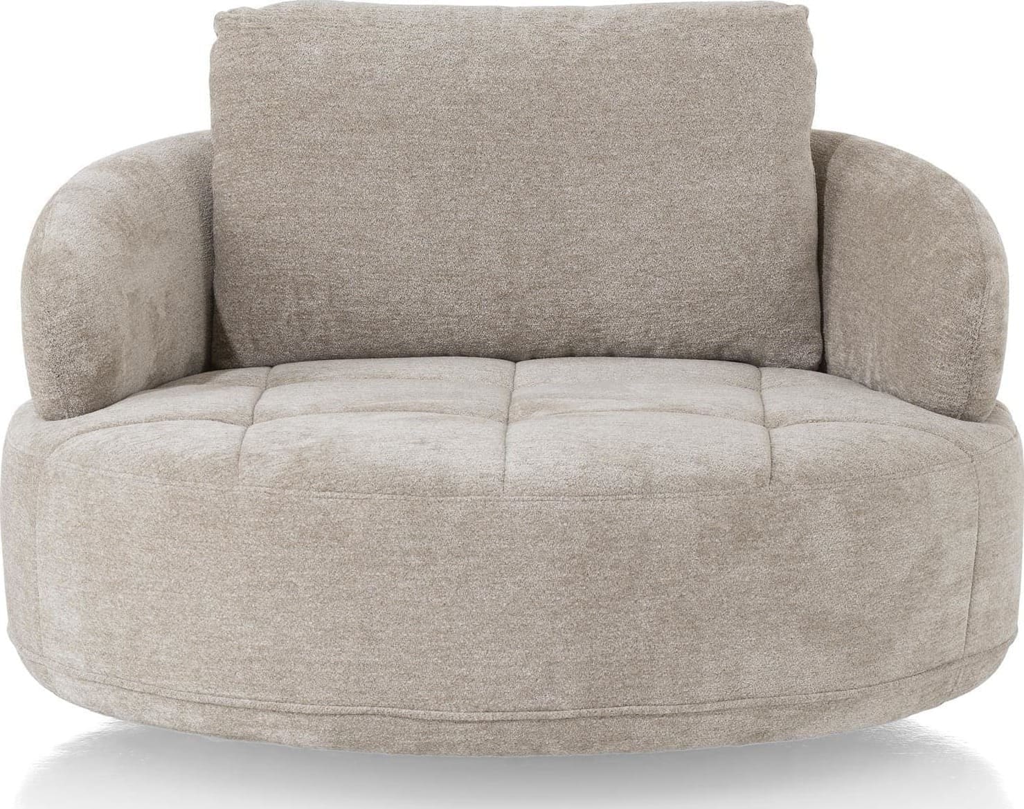 Henders & Hazel Borgia draaifauteuil Fauteuil stof Enzo Champagne