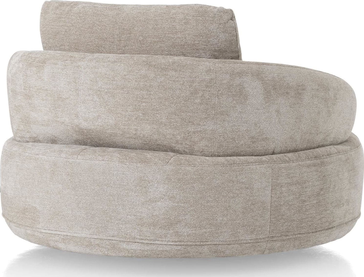 Henders & Hazel Borgia draaifauteuil Fauteuil stof Enzo Champagne