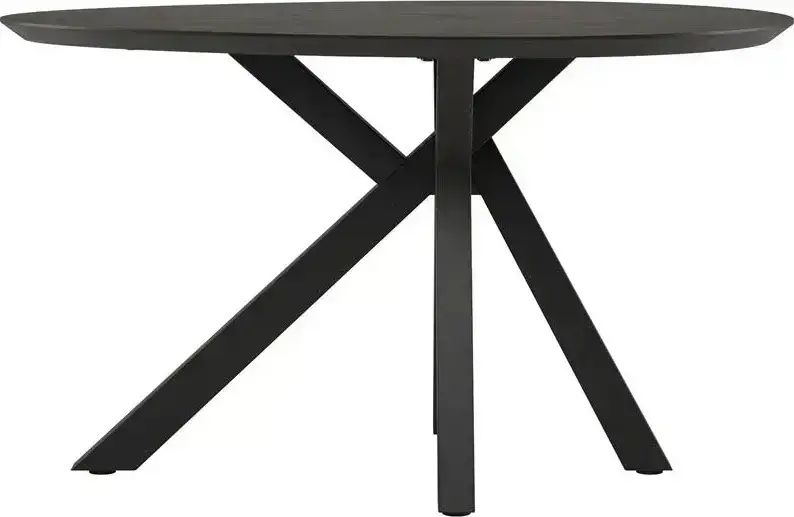 Xooon Cosenza bartafel 160 x 115 cm (hoogte: 92 cm) - onyx Zwart Eettafel
