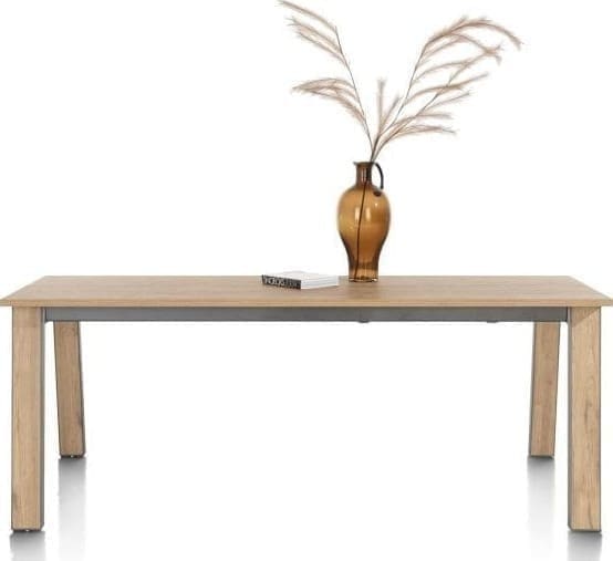 Henders & Hazel Delmonte uitschuiftafel 150 (+ 60) x 90 cm Naturel Eettafel