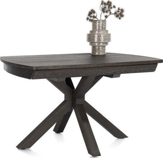 Henders & Hazel Nyon uitschuiftafel 140 (+ 50) x 100 cm - basalt Eettafel