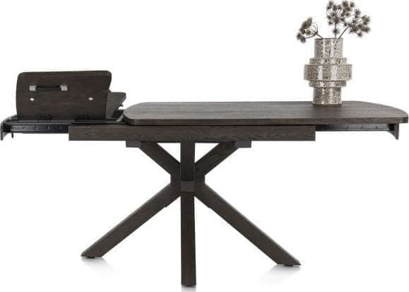 Henders & Hazel Nyon uitschuiftafel 140 (+ 50) x 100 cm - basalt Eettafel