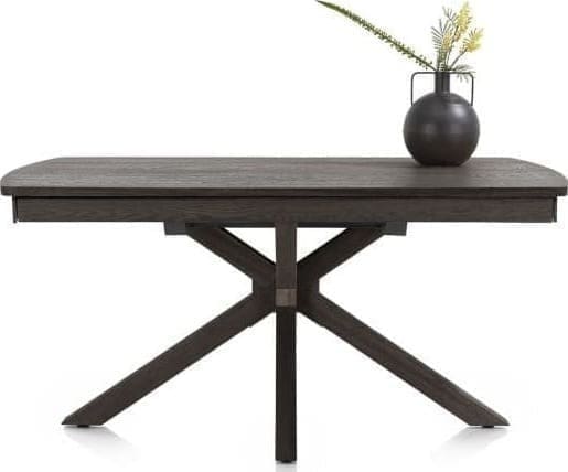 Henders & Hazel Nyon uitschuiftafel 170 (+ 60) x 100 cm - basalt Eettafel