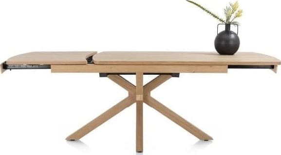 Henders & Hazel Nyon uitschuiftafel 170 (+ 60) x 100 cm - dune color Eettafel