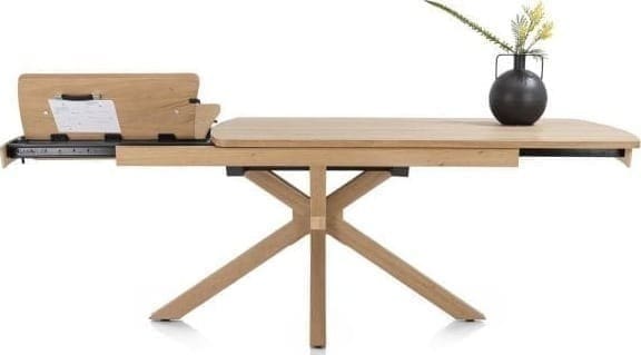 Henders & Hazel Nyon uitschuiftafel 170 (+ 60) x 100 cm - dune color Eettafel