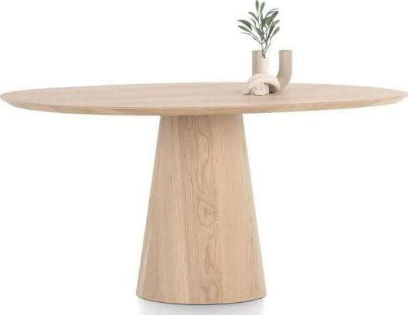 Xooon Trenton eetkamertafel 150 x 120 cm - natural Naturel Eettafel