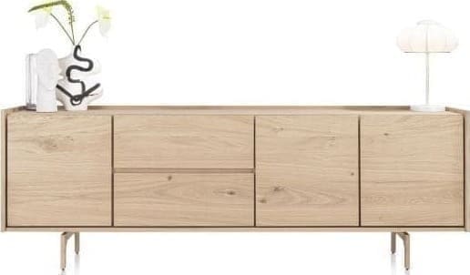 Xooon Valgard dressoir 230 cm - 3-deuren + 2-laden Dressoir