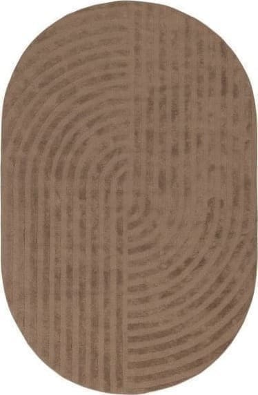 COCO maison Timeless Arch karpet 190X290cm - taupe Taupe Vloerkleed