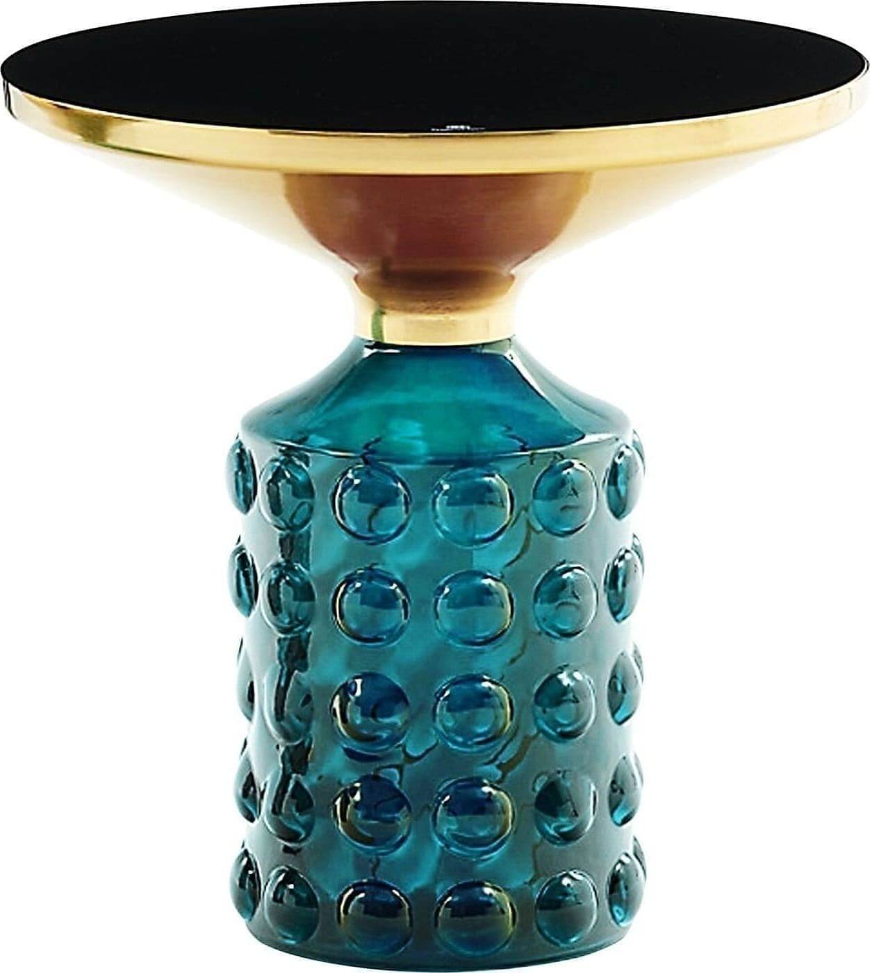 Bijzettafel Lolla Blue Ø 50cm Kare Design Bijzettafel 70648