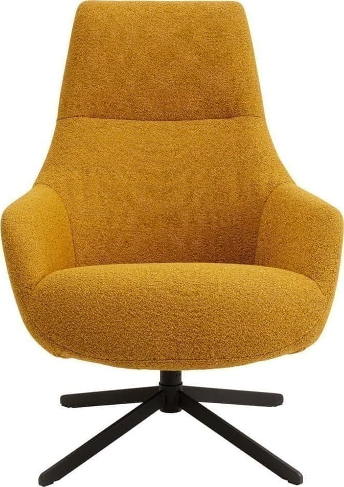 Draaistoel Met Arm Mimi Yellow Kare Design Armstoel 70687