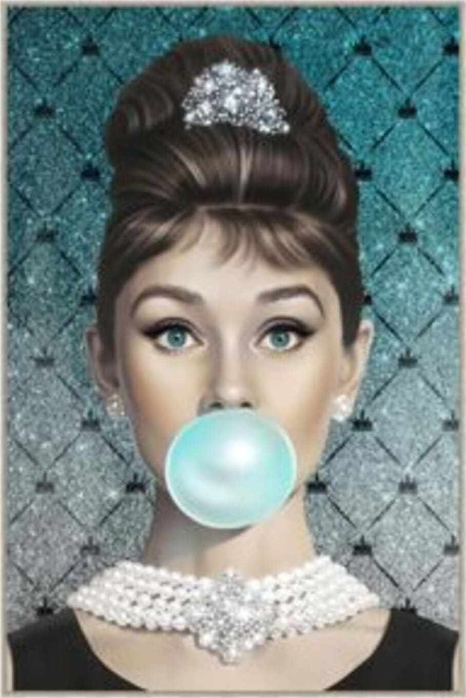 Fotolijst Muse Bubble Diva 80x120cm Kare Design Schilderij 57555