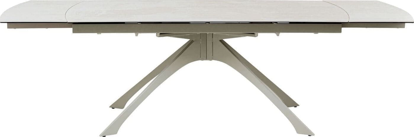 Uitschuiftafel Lana Greige 180(40+40)x90cm Kare Design Uitschuiftafel 70577