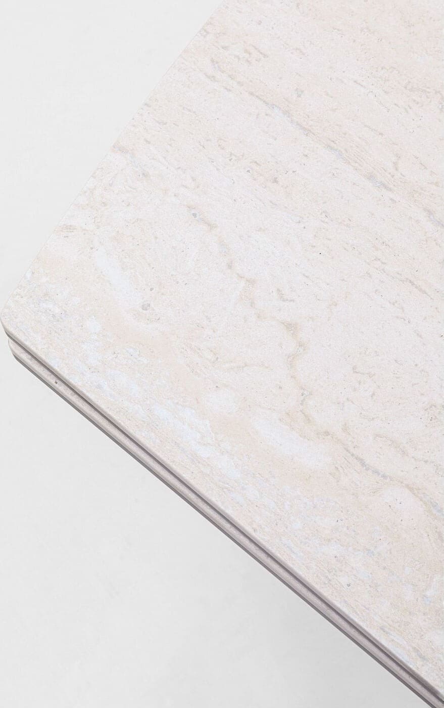 Uitschuiftafel Lana Greige 180(40+40)x90cm Kare Design Uitschuiftafel 70577