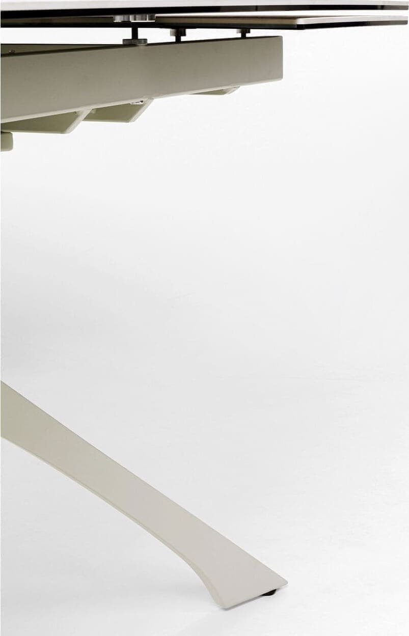 Uitschuiftafel Lana Greige 180(40+40)x90cm Kare Design Uitschuiftafel 70577