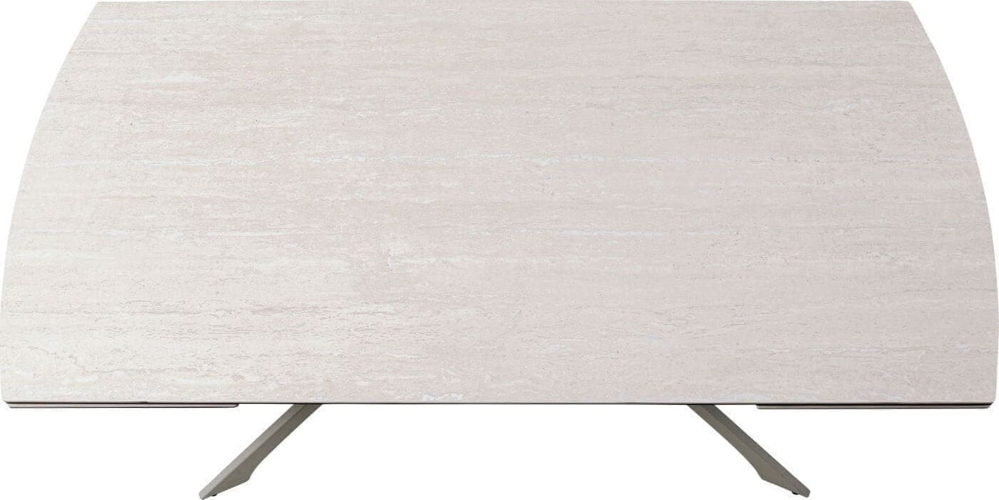 Uitschuiftafel Lana Greige 180(40+40)x90cm Kare Design Uitschuiftafel 70577