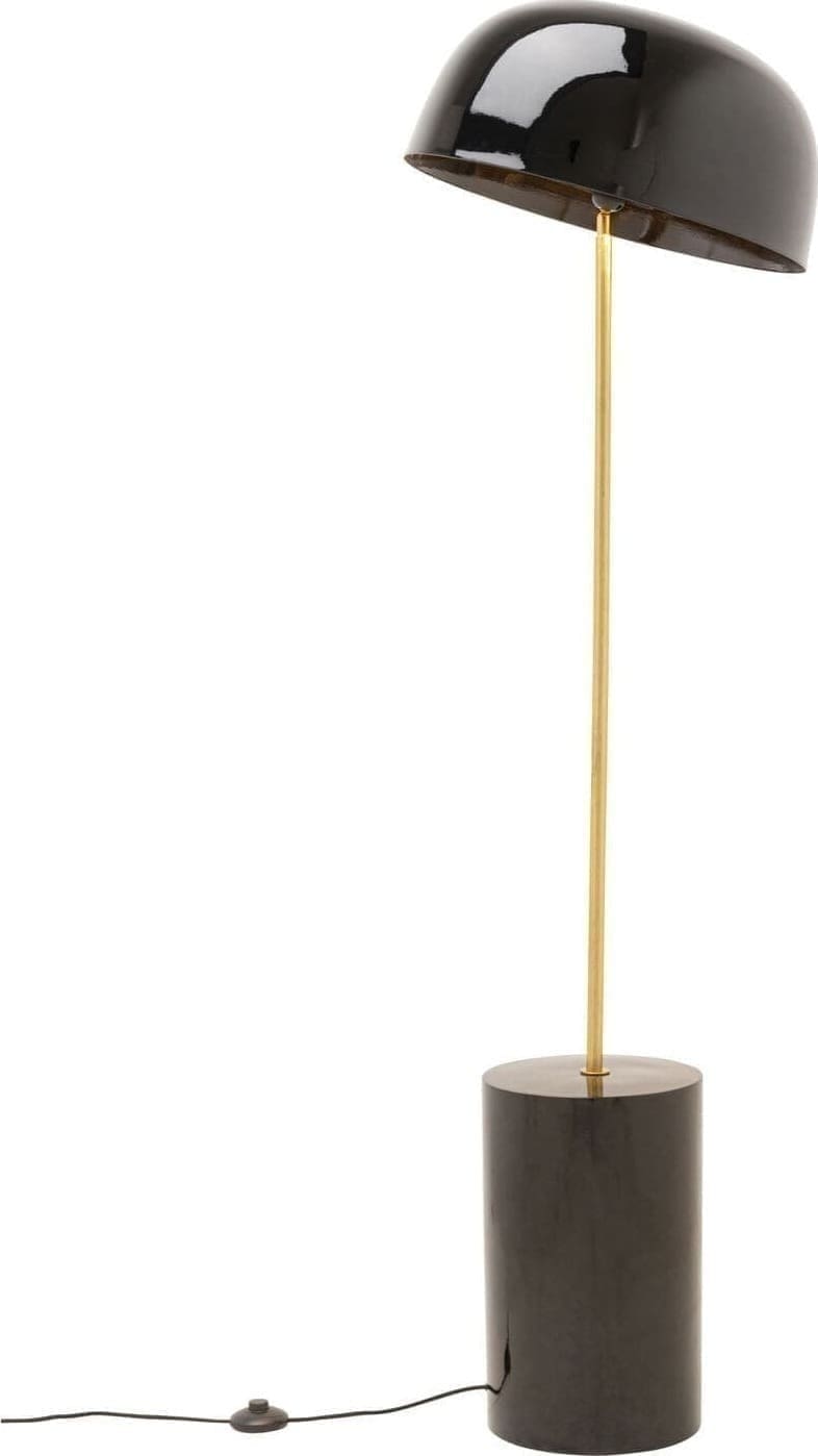 Vloerlamp Loungy Black 160cm Kare Design Vloerlamp 57568