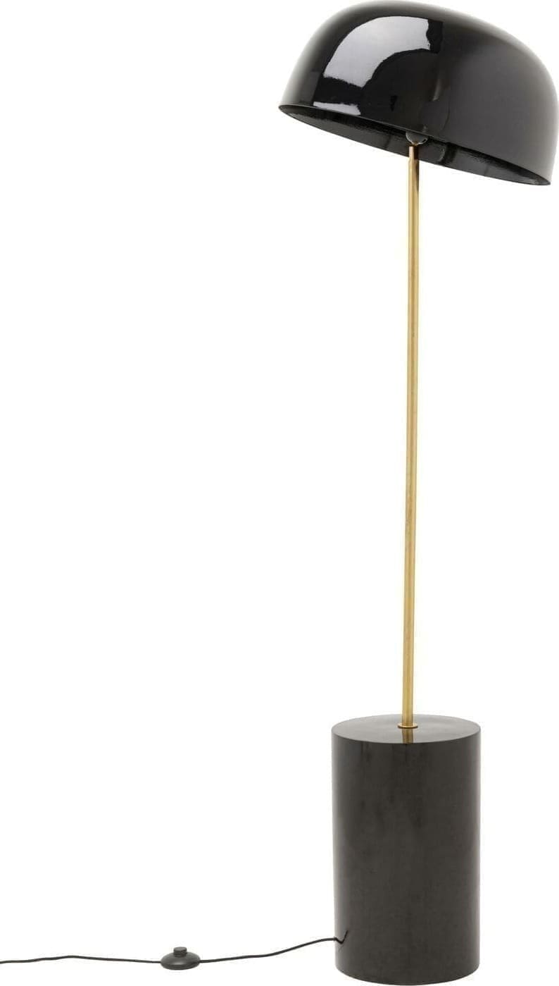 Vloerlamp Loungy Black 160cm Kare Design Vloerlamp 57568