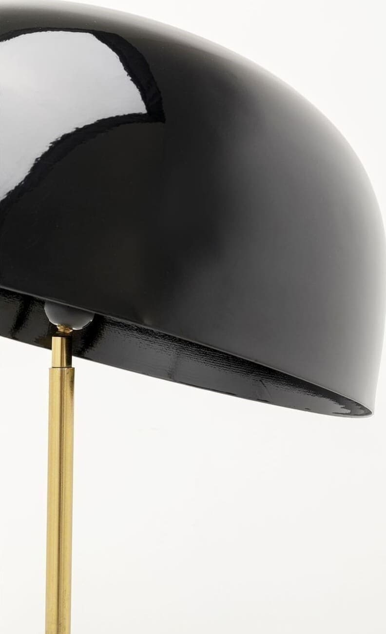 Vloerlamp Loungy Black 160cm Kare Design Vloerlamp 57568