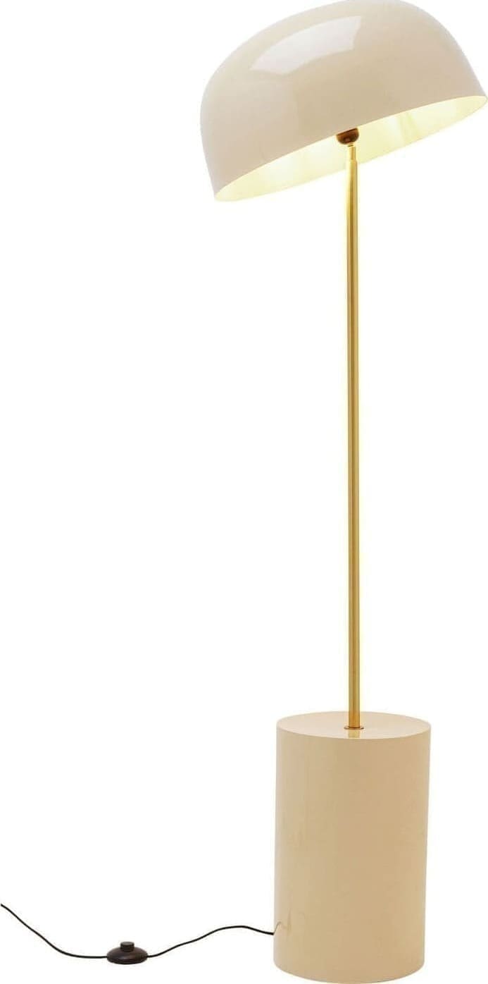Vloerlamp Loungy Ecru 160cm Kare Design Vloerlamp 57572