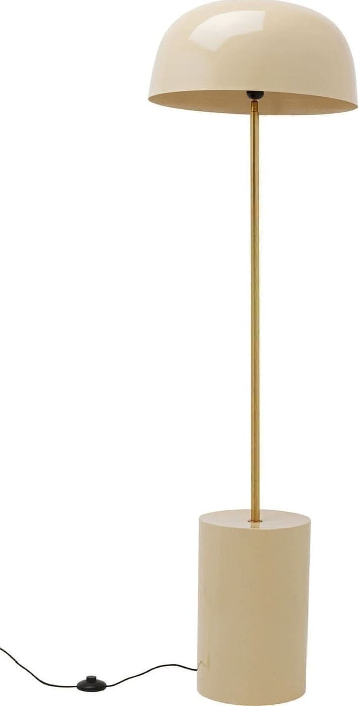 Vloerlamp Loungy Ecru 160cm Kare Design Vloerlamp 57572