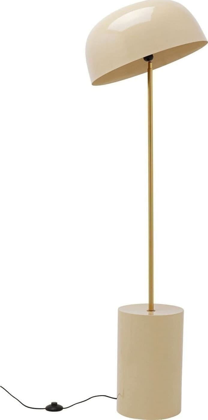 Vloerlamp Loungy Ecru 160cm Kare Design Vloerlamp 57572
