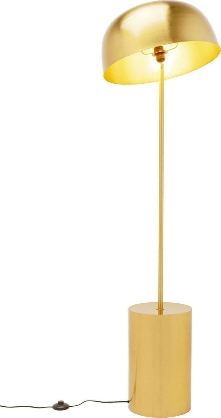Vloerlamp Loungy Gold 160cm Kare Design Vloerlamp 57569