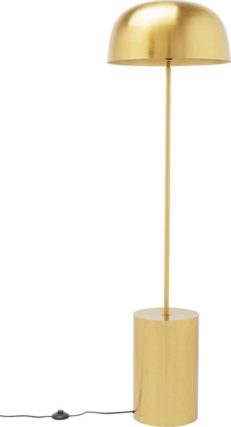 Vloerlamp Loungy Gold 160cm Kare Design Vloerlamp 57569