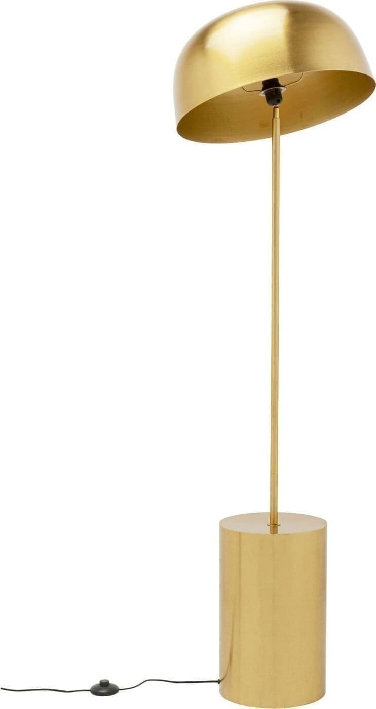Vloerlamp Loungy Gold 160cm Kare Design Vloerlamp 57569