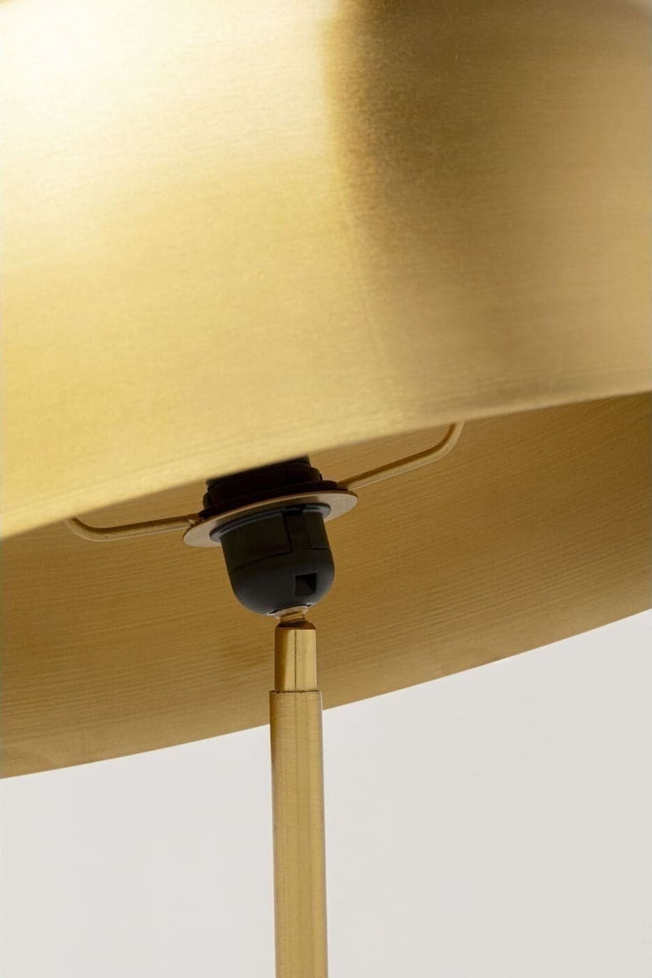 Vloerlamp Loungy Gold 160cm Kare Design Vloerlamp 57569