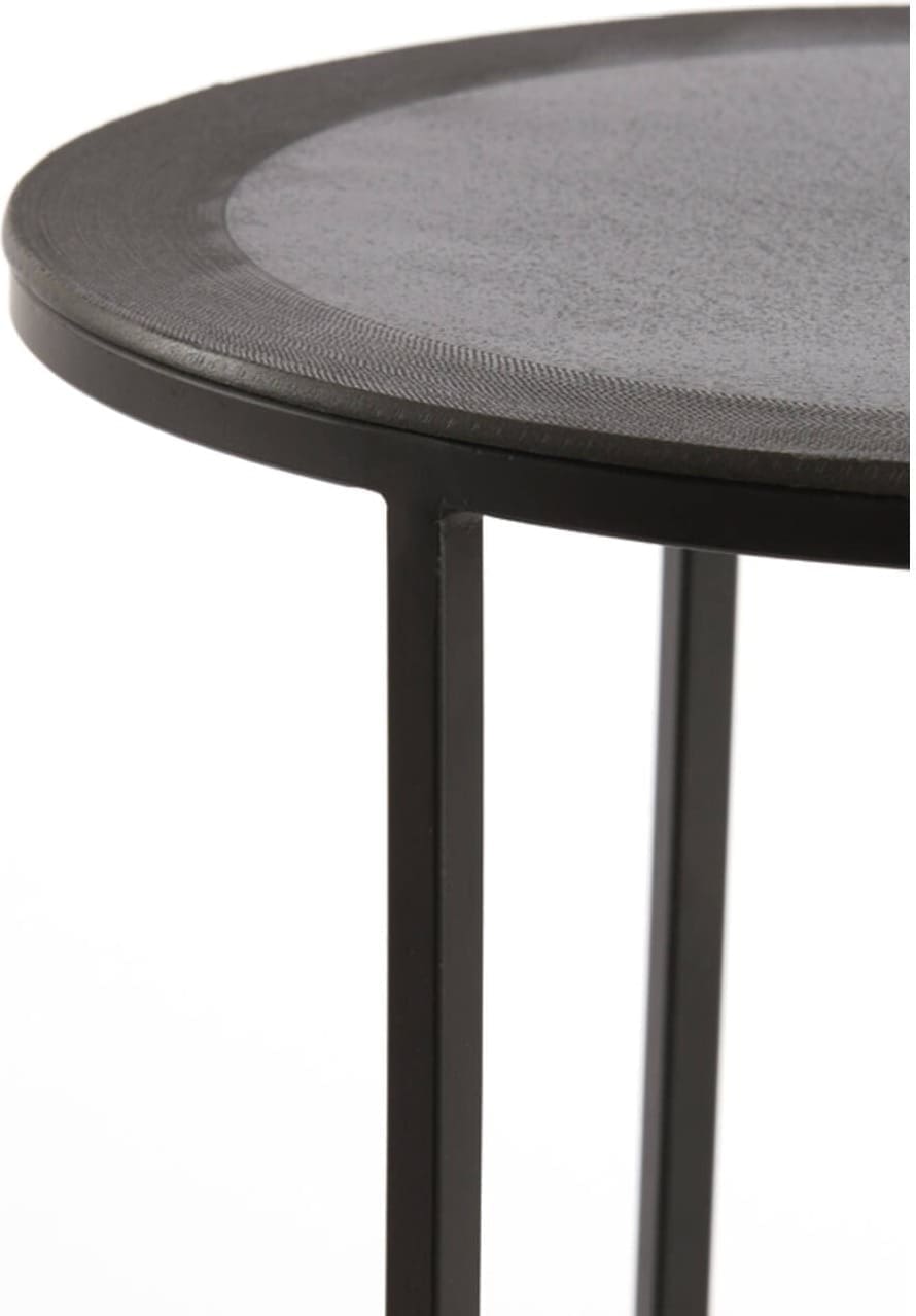 Bijzettafel Talca - Ruw Lood Antiek Light & Living Bijzettafel 6706015