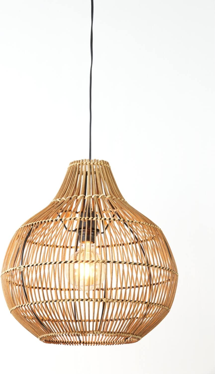 Hanglamp Pacino - Rotan Donker Bruin Light & Living Hanglamp 2950718