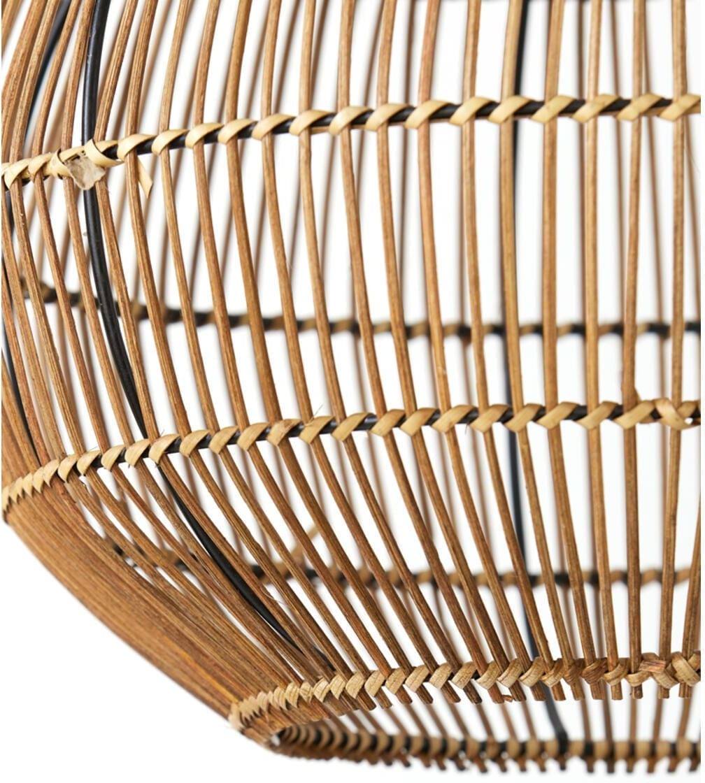Hanglamp Pacino - Rotan Donker Bruin Light & Living Hanglamp 2950718
