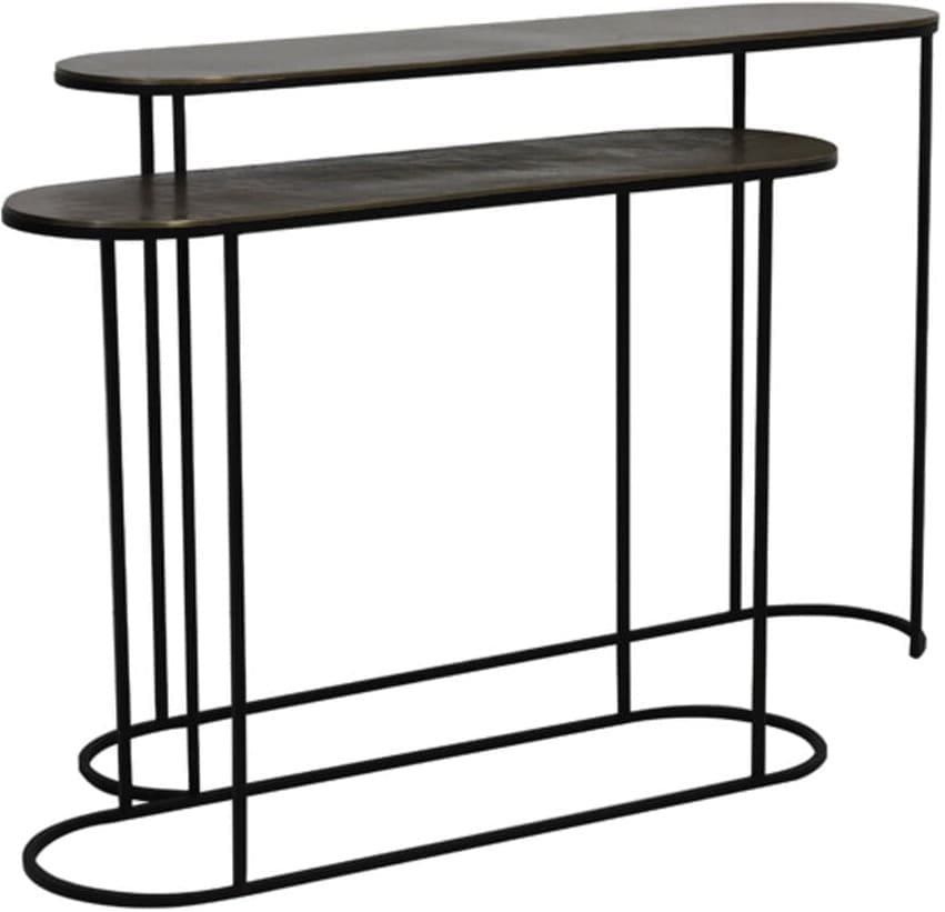 Side Bocov - Antiek Brons-zwart Light & Living Wandtafel 6746118