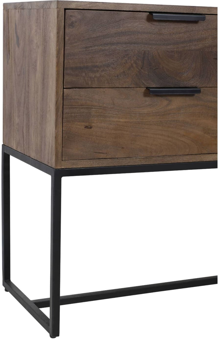 Side Meave - Hout Mat Donker Bruin Light & Living Wandtafel 6767264